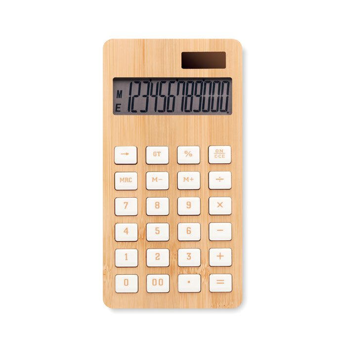 12 digit bamboo calculator-Wood-Tasmania-australia-1