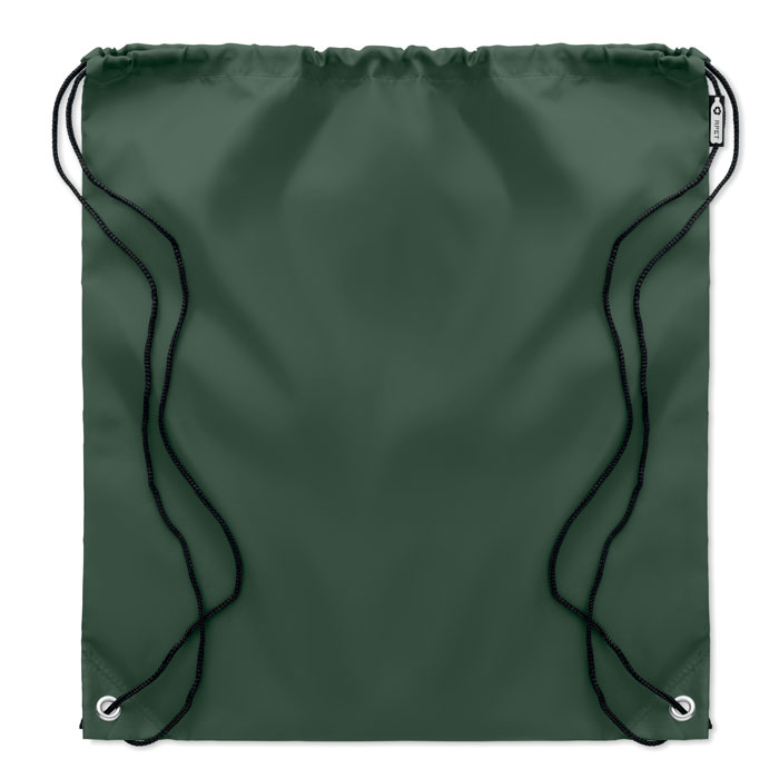 190T RPET drawstring bag-DARK GREEN-Tasmania-australia-2