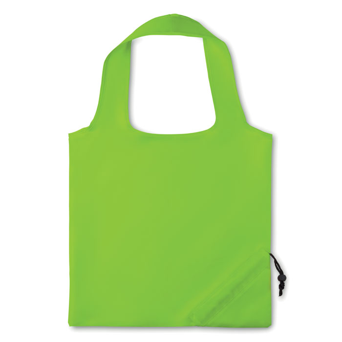 210D Polyester foldable bag-Lime-Tasmania-australia-1