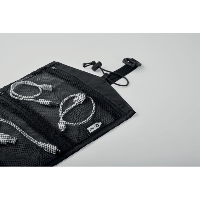 210RPET travel cable organizer-Black-Tasmania-australia-5