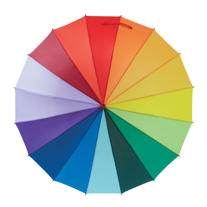 27 inch rainbow umbrella -Multicolor-Tasmania-australia-5