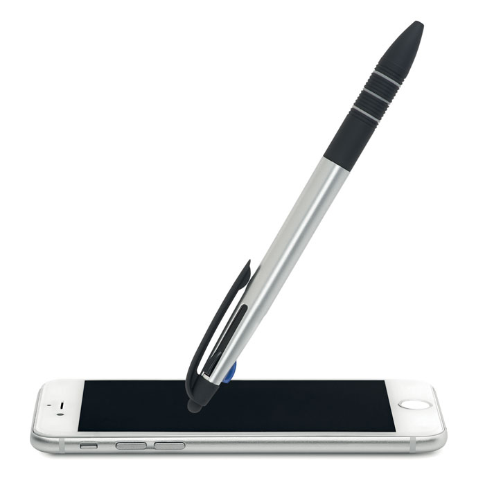 3 colour ink pen with styluss-SILVER-Tasmania-australia-3