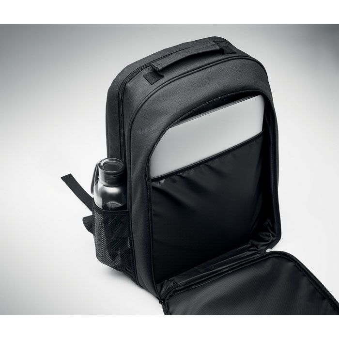 300D RPET Cooling backpack-Black-Tasmania-australia-5