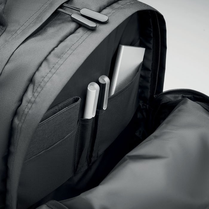 300D RPET laptop backpack-Black-Tasmania-australia-7 300D RPET laptop backpack-Black-Tasmania-australia-7