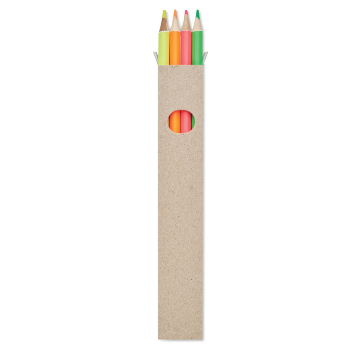 4 Highlighter pencils in box-Multicolor-Tasmania-australia-1 4 Highlighter pencils in box-Multicolor-Tasmania-australia-1