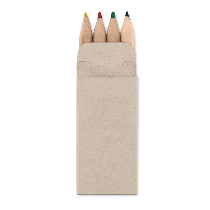 4 mini coloured pencils-Beige-Tasmania-australia-1