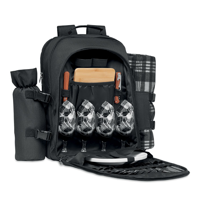 4 person picnic backpack- Black-Tasmania-australia-1 4 person picnic backpack- Black-Tasmania-australia-1