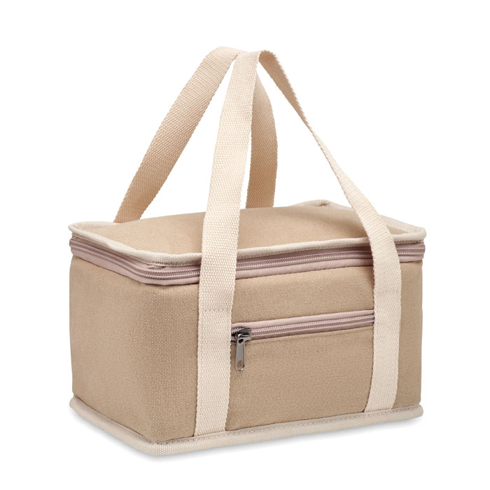 6 can cool bag canvas-BEIGE-Tasmania-australia-1