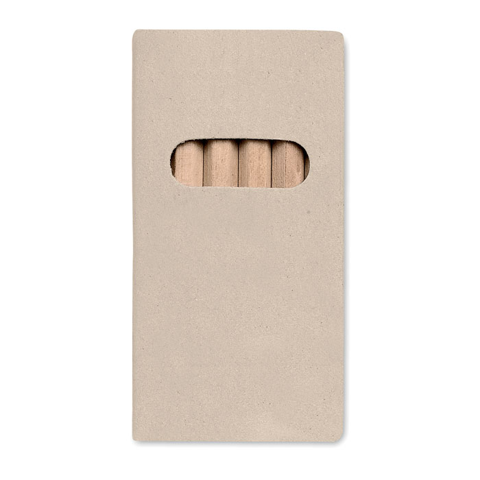 6 coloured pencils in box-Multicolor-Tasmania-australia-3