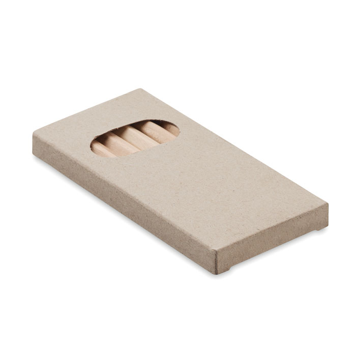 6 coloured pencils in box-Multicolor-Tasmania-australia-4