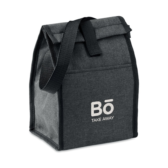 600D RPET insulated lunch bag-Black-Tasmania-australia-2