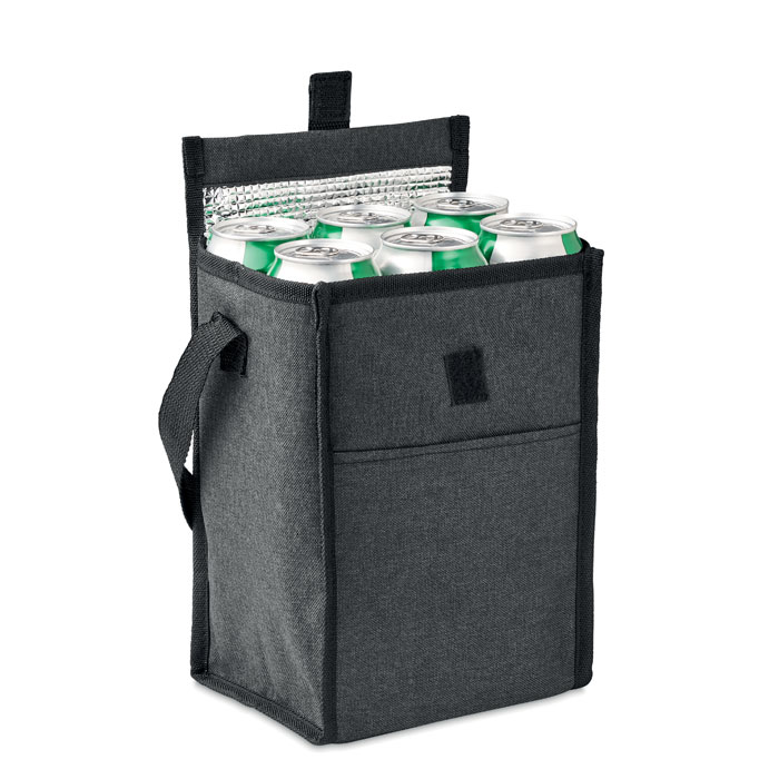 600D RPET insulated lunch bag-Black-Tasmania-australia-3