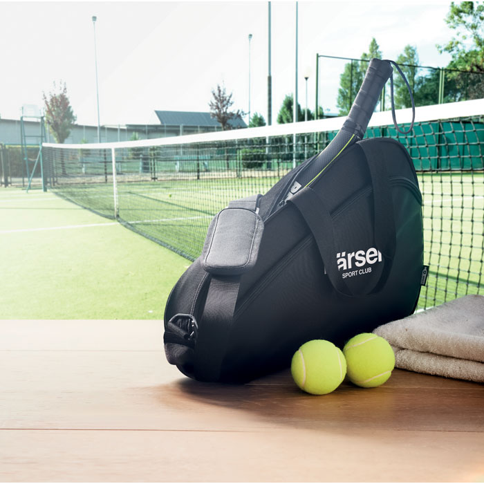 600D RPET paddle racket bag -Black-Tasmania-australia-2