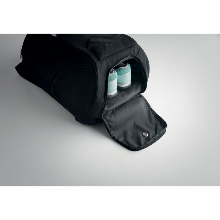 600D RPET sports rucksack-Black-Tasmania-australia-7