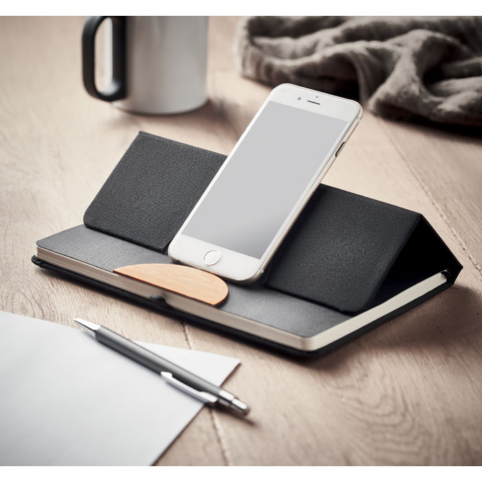 A5 RPET notebook 80 lined-Black-Tasmania-australia-5