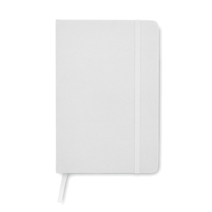 A5 RPET notebook 80 lined-White-Tasmania-australia-2