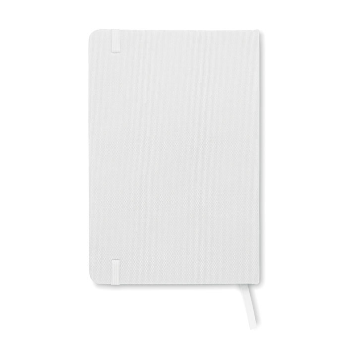 A5 RPET notebook 80 lined-White-Tasmania-australia-3