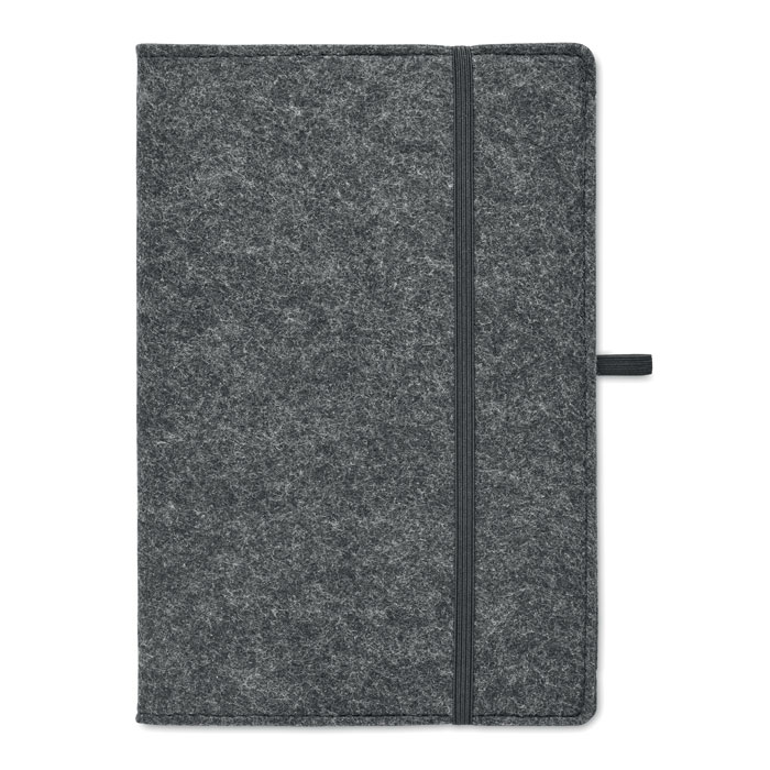A5 notebook RPET felt-Stone grey-Tasmania-australia-3