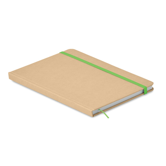 A5 recycled notebook 80 lined-LIME-Tasmania-australia-2