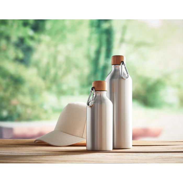 Aluminium bottle 400 ml-Matt Silver-Tasmania-australia-3 Aluminium bottle 400 ml-Matt Silver-Tasmania-australia-3