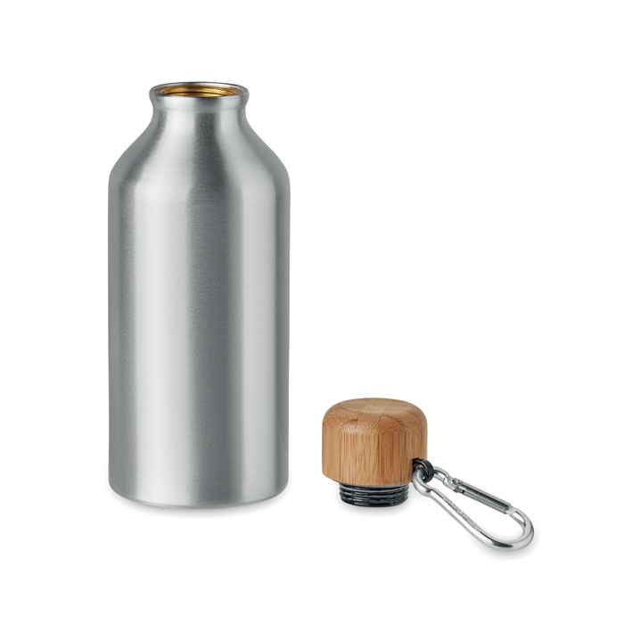 Aluminium bottle 400 ml-Matt Silver-Tasmania-australia-5 Aluminium bottle 400 ml-Matt Silver-Tasmania-australia-5
