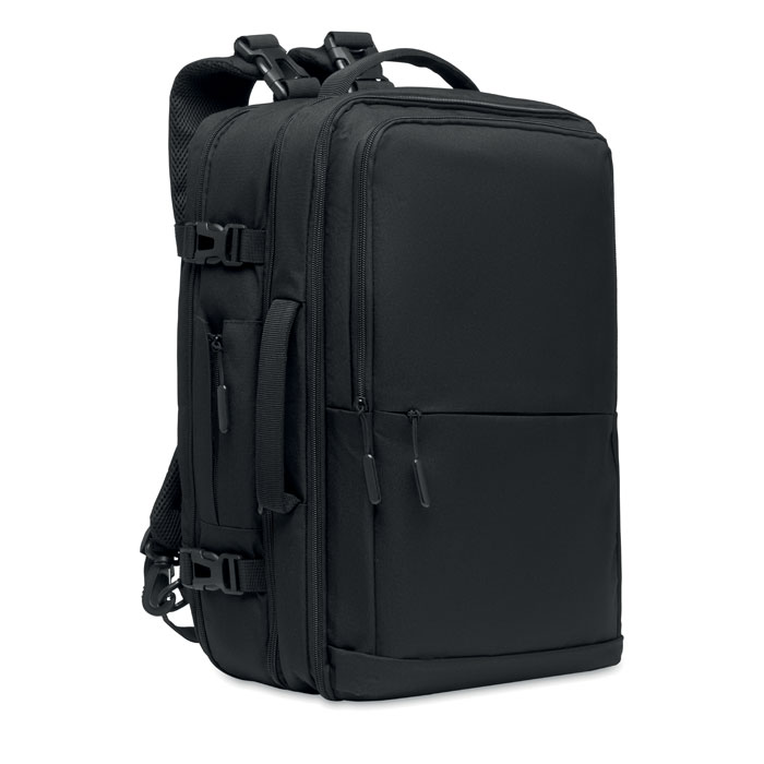 Backpack 600D RPET-Black-Tasmania-australia-1