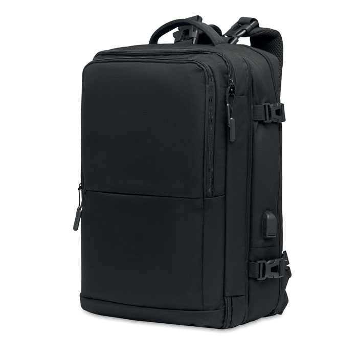 Backpack 600D RPET-Black-Tasmania-australia-3