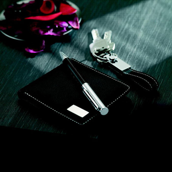 Ball pen key ring and wallet-Black-Tasmania-australia-4