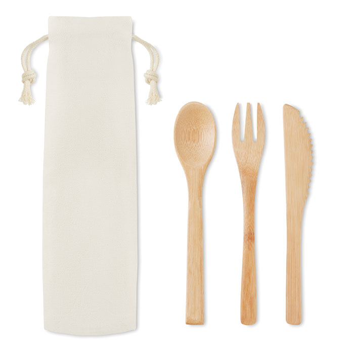 Bamboo cutlery set-Beige-Tasmania-australia-1
