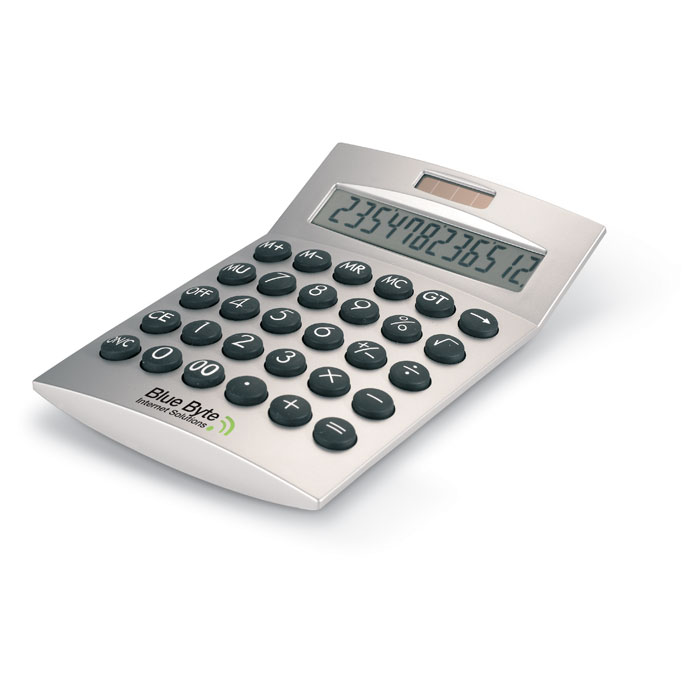 Basics 12-digits calculator-Matt silver-Tasmania-australia-2