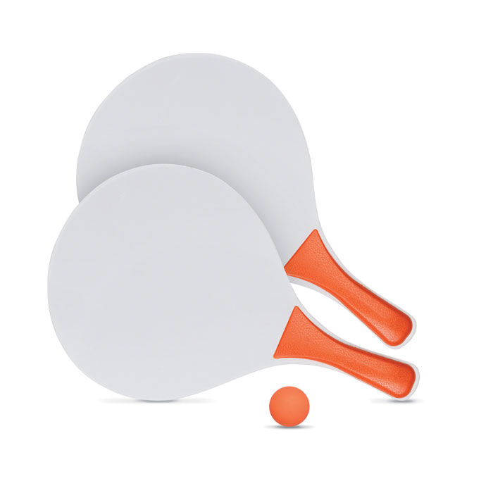 Beach tennis set-Orange-Tasmania-australia-1