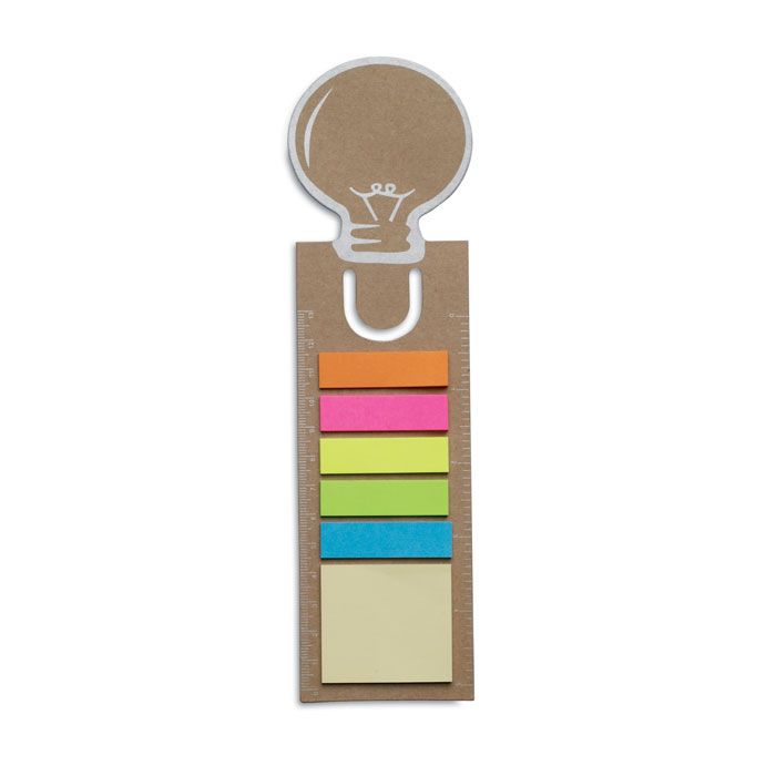 Bookmark with sticky memo pad-beige-Tasmania-australia-1