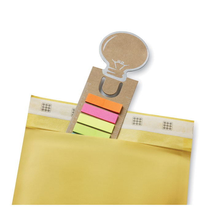 Bookmark with sticky memo pad-beige-Tasmania-australia-7