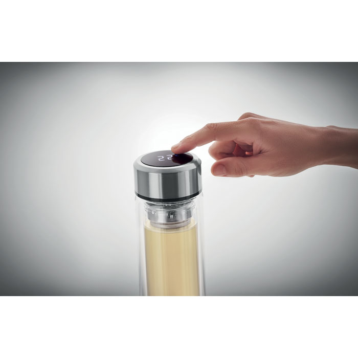 Bottle with touch thermometer-Transprent-Tasmania-australia-6