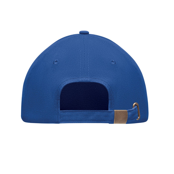 Brushed heavy cotton 6 panel Ba-Royal blue-Tasmania-australia-2