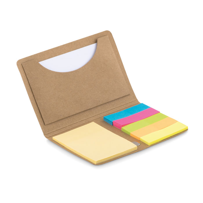 Card holder with memo set-Beige-Tasmania-australia-1
