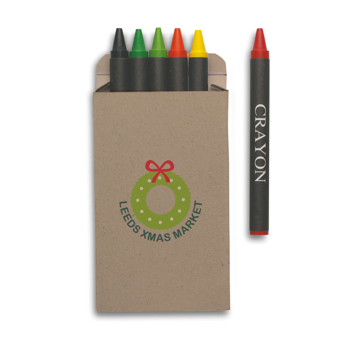 Carton of 6 wax crayons-Multicolor-Tasmania-australia-2