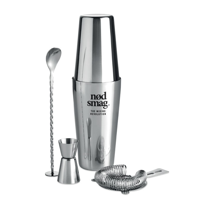 Cocktail set 750 ml-Matt Silver-Tasmania-australia-2