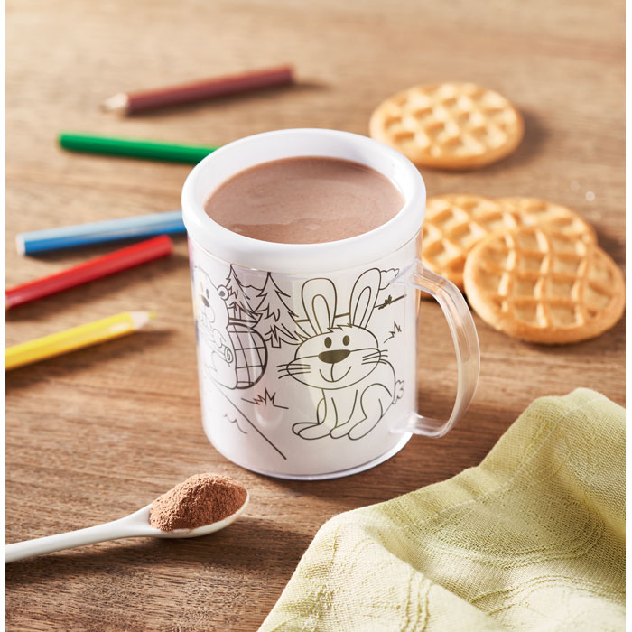 Colouring mug 280 ml-White-Tasmania-australia-5