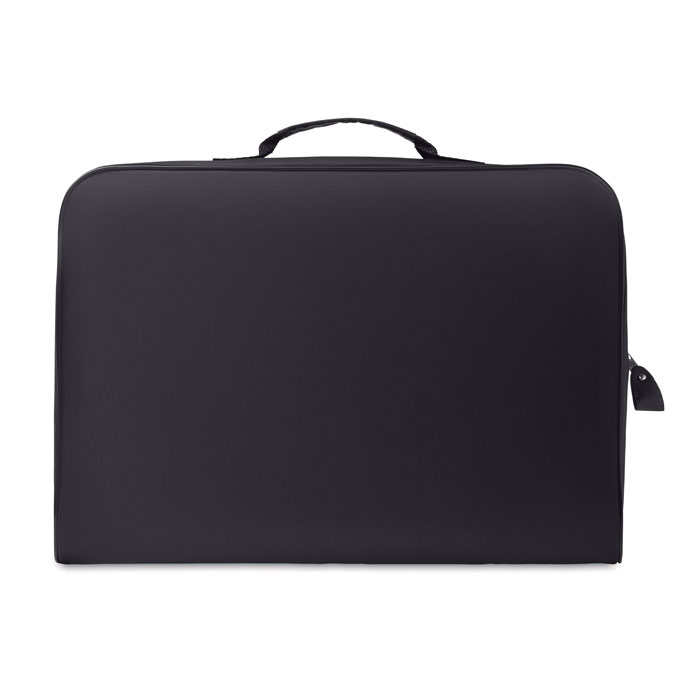 Conference bag with zipper -black-Tasmania-australia-2