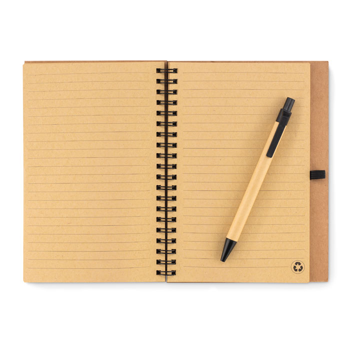 Cork notebook with pen-BLACK-Tasmania-australia-3