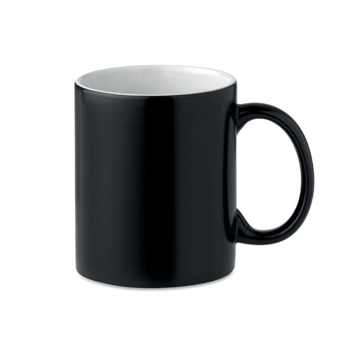 Dark sublimation mug 300ml-Black-Tasmania-australia-1