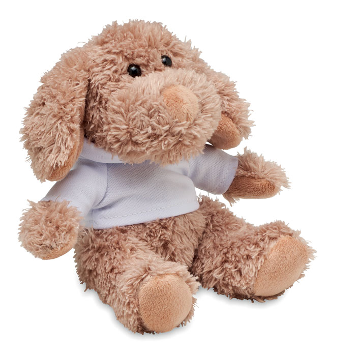 Dog plush wearing a hoodie -White-Tasmania-australia-1