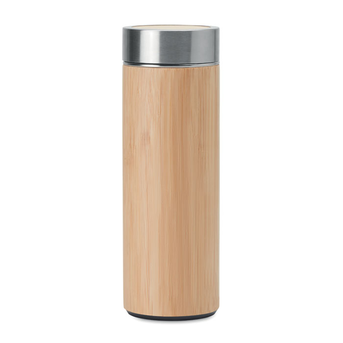 Double wall bamboo flask 400ml-WOOD-Tasmania-australia-1