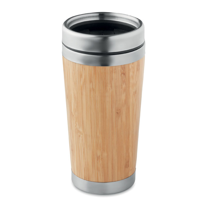 Double wall bamboo flask 400ml-Wood-Tasmania-australia-1