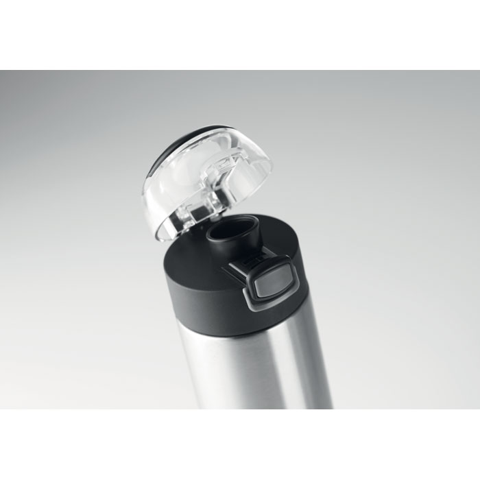 Double wall bottle 400ml-Matt silver-Tasmania-australia-6