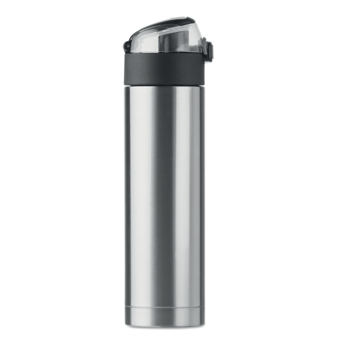 Double wall bottle 400ml-Matt silver-Tasmania-australia-7