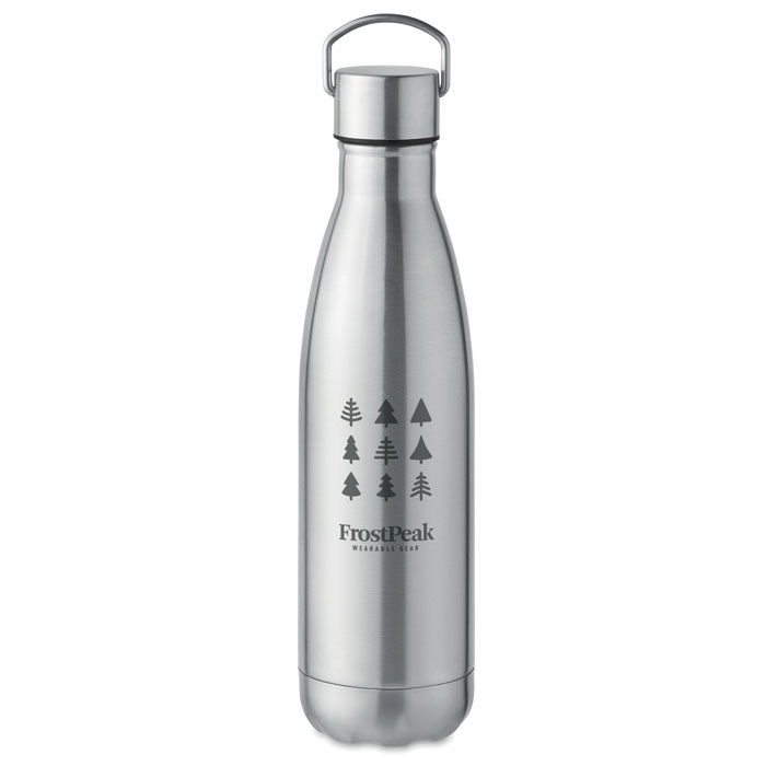 Double wall bottle 500 ml-Matt silver-Tasmania-australia-2 Double wall bottle 500 ml-Matt silver-Tasmania-australia-2