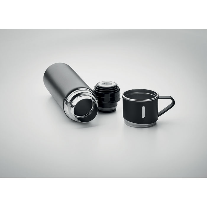 Double wall bottle and cup set-Black-Tasmania-australia-5