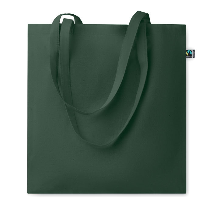 Fairtrade shopping bag-DARK GREEN-Tasmania-australia-1
